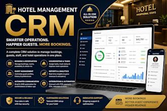 setup hotel management crm