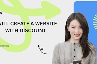 create a responsive one page website using ai