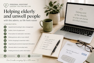 help organise your health needs and appointments