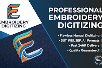 convert your image into a digital embroidery digitizing file