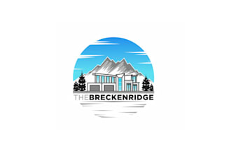 make mountain modern home marketing logo