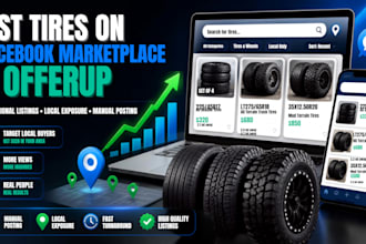 list tires on facebook marketplace and offerup