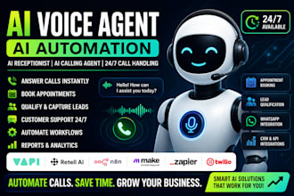 build ai voice agents, vapi, retell ai, CRM integrations