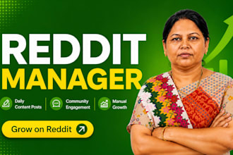 be your reddit manager