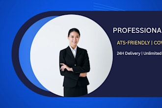write professional CV, resume and cover letter for job