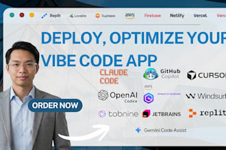 deploy your web app to vercel, netlify, render or AWS
