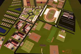 do architectural visualisation and work through videos