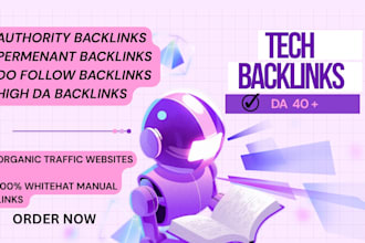 do tech backlinks and tech blog guest posting for SEO