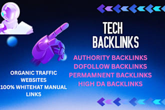 do tech backlinks and tech blog guest posting for SEO