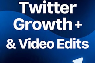 manage your social media, x promotion and create viral video edits