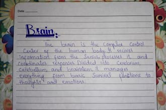 convert your text into neat handwriting