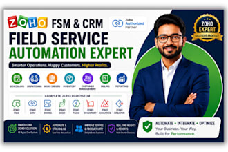 zoho fsm zoho CRM zoho books desk zoho flow zoho inventory analytic zoho creator