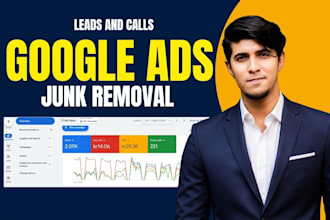 booked leads via google ads ppc campaign for junk removal service