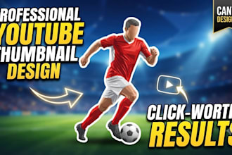 create professional youtube thumbnails in canva and photoshop