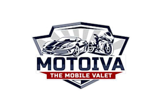 design classic motorbike car enthusiasts logo