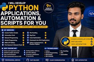 build python automation scripts, cli tools