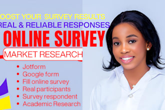 conduct online survey respondents to fill online survey questionnaire jotform