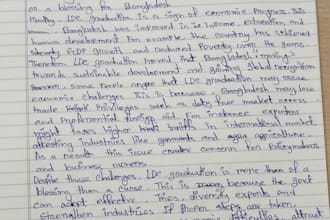 write beautiful handwriting work
