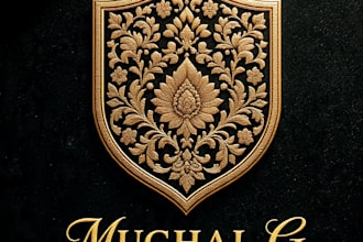 design a royal luxury logo for your fashion brand