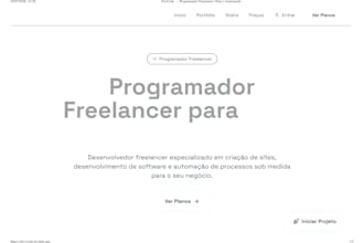 fazer seu website profissional e simples