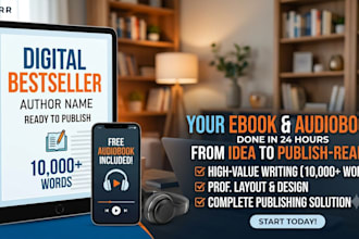 create high quality amazon kdp ebooks in 24 hours