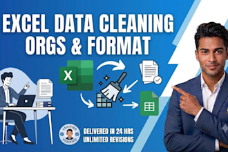 clean, deduplicate, and format excel spreadsheets