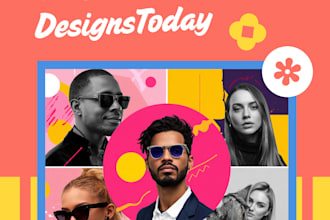 design a social media profile picture or brand icon