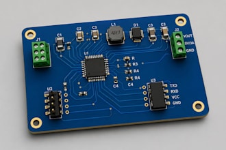 convert your circuit schematic into an easyeda pcb layout