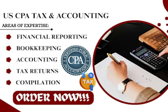 do attestation, bookkeeping, tax filing and compilation as a US licensed CPA