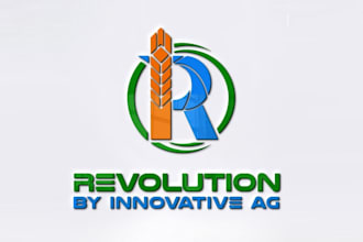 design up coming agricultural business logo