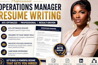 write ats operations manager resume supply chain, logistics resume