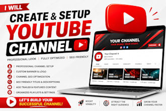 create and setup youtube channel for monetization