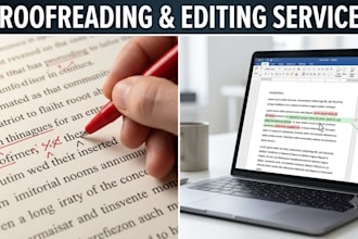 proof read your docs and books