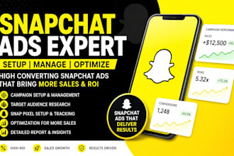 run manage snapchat ads setup snap pixel optimize campaigns for more sales