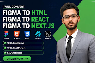 convert figma to html css, figma to react, figma to next js