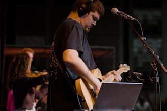 record acoustic and electric guitar for your songs