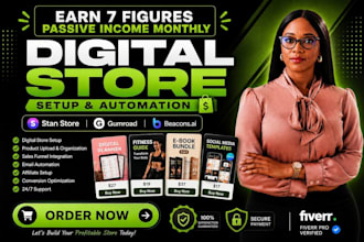 setup stan store, instagram autodm, gumroad, stan store marketing, payhip store