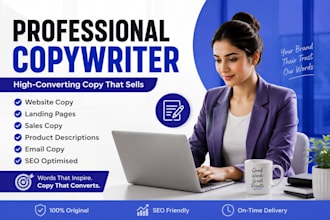 be your professional copywriter