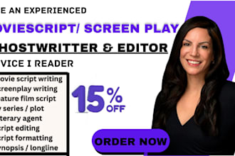 provide professional script editing, coverage, and detailed feedback