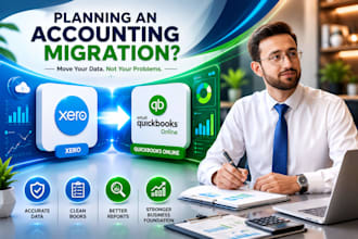 migrate xero to quickbooks online with accurate bookkeeping and setup