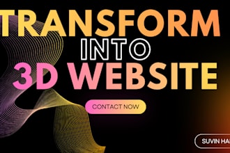 transform your website into a 3d website