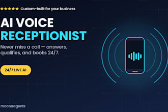 build an ai voice receptionist and chatbot