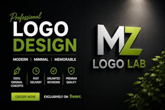 design unique creative refreshing logo