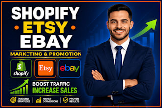 do shopify marketing ecommerce marketing etsy and ebay promotion
