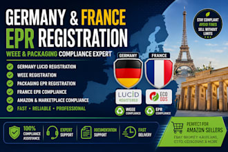 register your germany and france epr weee packaging compliance