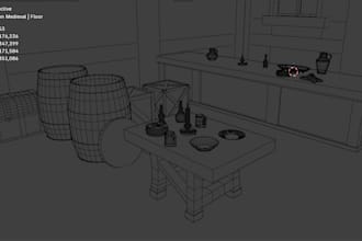 3d asset and hard surface