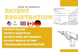 be your patent attorney for patent drafting and filing uspto