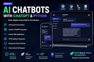 build a custom ai chatbot using chatgpt openai and python