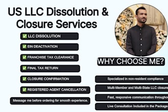dissolve your US llc or corporation, close ein