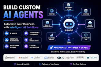 build custom ai agents to automate your business workflows